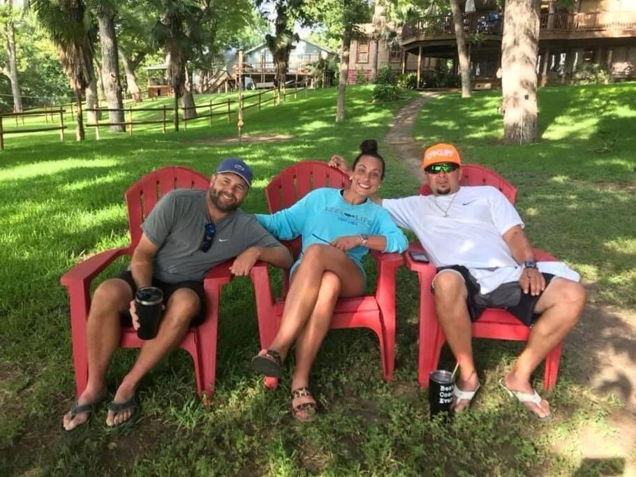 The River Haven - Sleeps 32 - On Guadalupe River 塞金 外观 照片